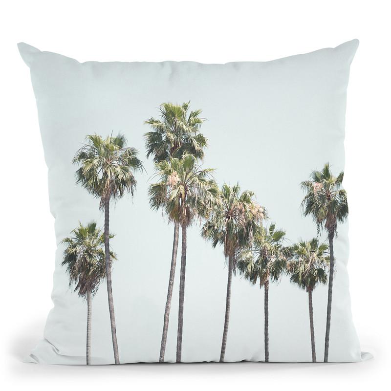 Palm Trees Ii Throw Pillow By Sisi And Seb