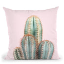 Pastel Cactus Throw Pillow By Sisi And Seb
