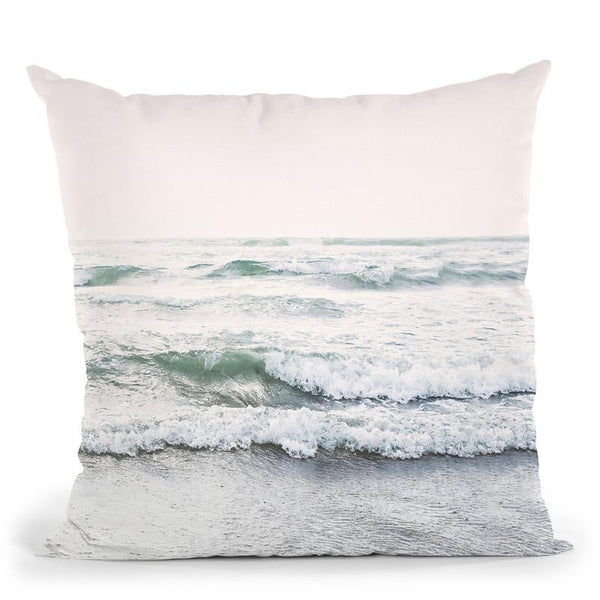 Pastel Ocean Throw Pillow By Sisi And Seb