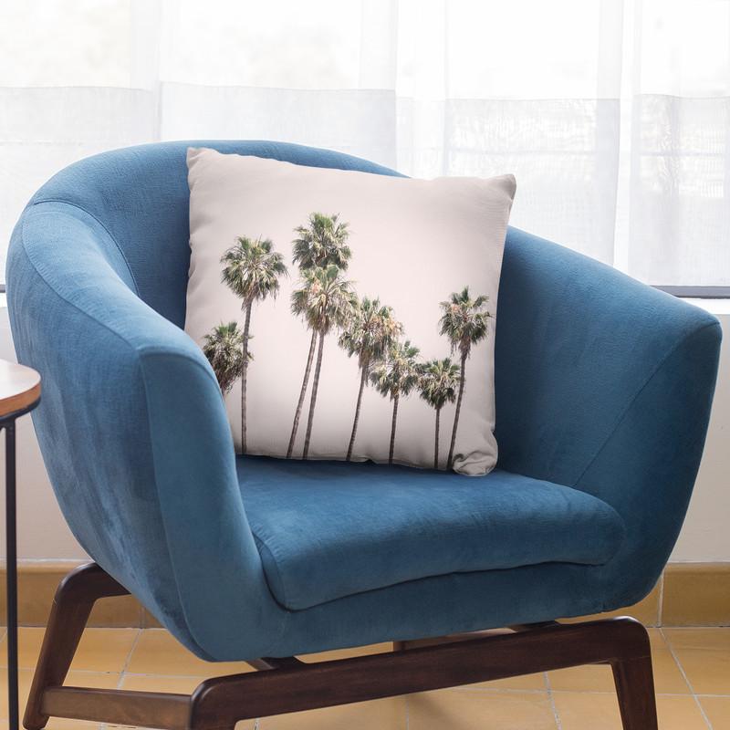 Pastel Trees Throw Pillow By Sisi And Seb