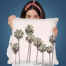 Pastel Trees Throw Pillow By Sisi And Seb