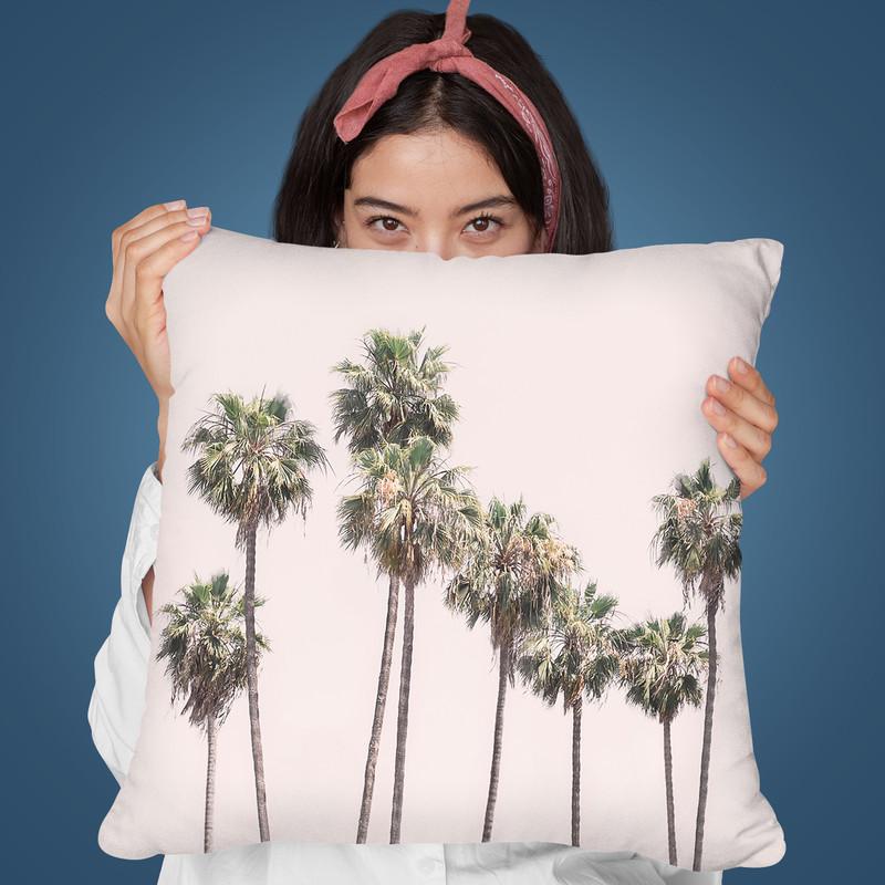 Pastel Trees Throw Pillow By Sisi And Seb