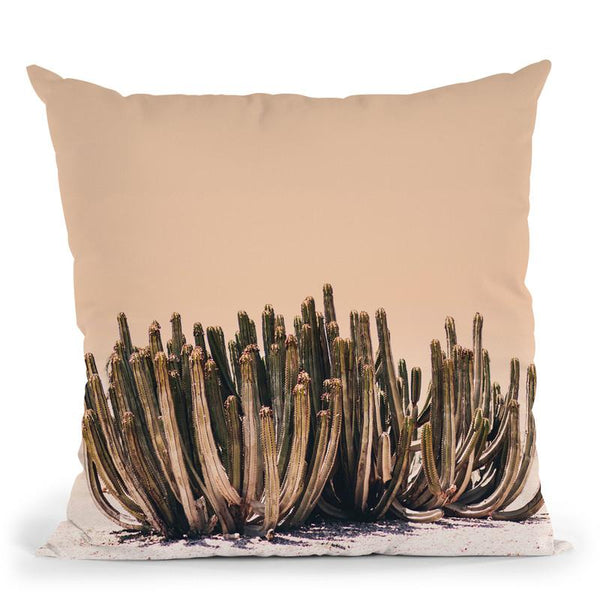 Peach Desert Throw Pillow By Sisi And Seb