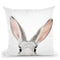 Peekaboo Bunny Ii Throw Pillow By Sisi And Seb