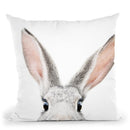 Peekaboo Bunny Throw Pillow By Sisi And Seb