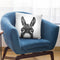 Peeking Donkey Bw Throw Pillow By Sisi And Seb