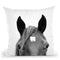 Peeking Horse Throw Pillow By Sisi And Seb