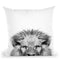 Peeking Lion Throw Pillow By Sisi And Seb