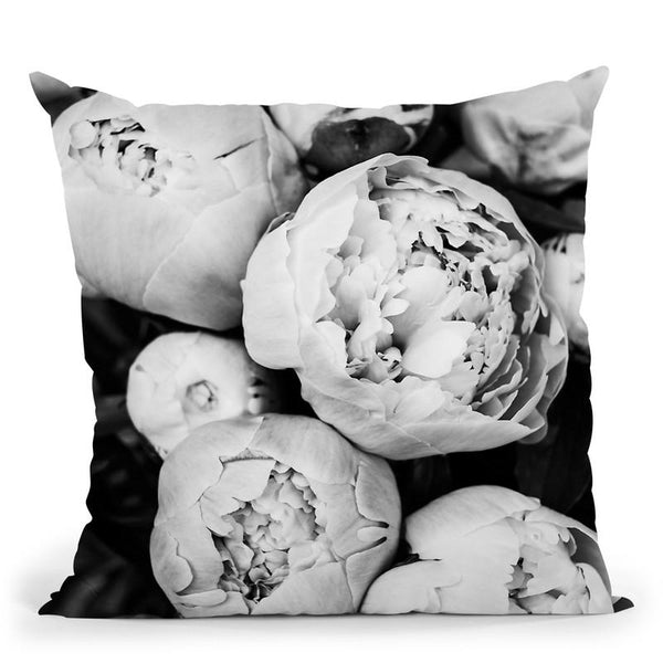 Peonies Throw Pillow By Sisi And Seb