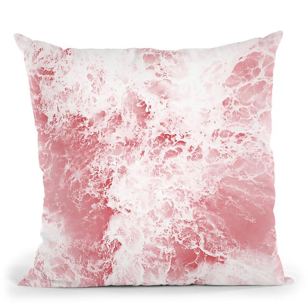 Pink Ocean Throw Pillow By Sisi And Seb