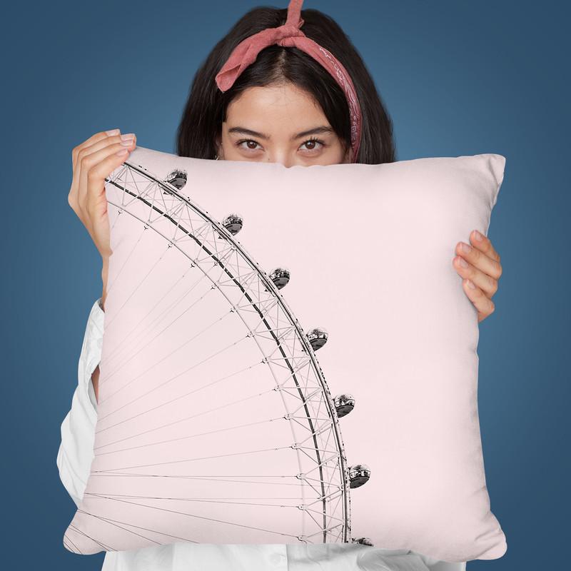 Pink Sky Throw Pillow By Sisi And Seb