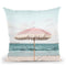 Pink Umbrella Throw Pillow By Sisi And Seb