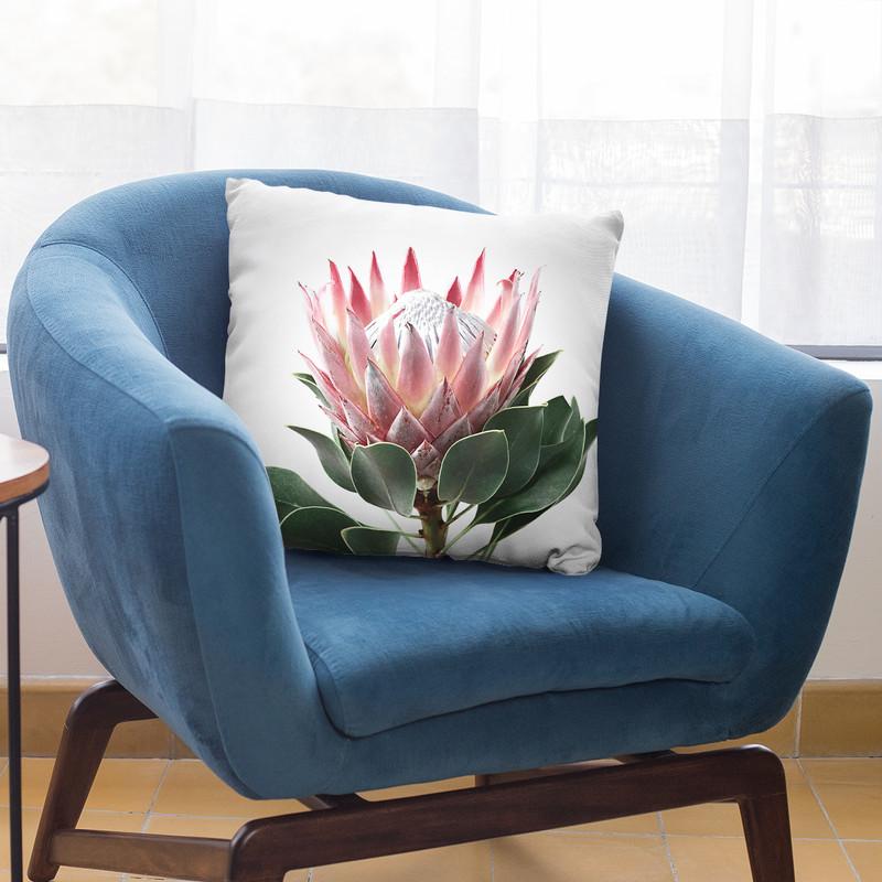 Protea Throw Pillow By Sisi And Seb