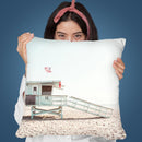 Santa Monica Throw Pillow By Sisi And Seb