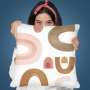 Shapes Throw Pillow By Sisi And Seb