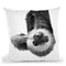 Sloth Bw Throw Pillow By Sisi And Seb