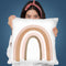 Terracotta Rainbow Throw Pillow By Sisi And Seb
