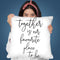 Together Throw Pillow By Sisi And Seb