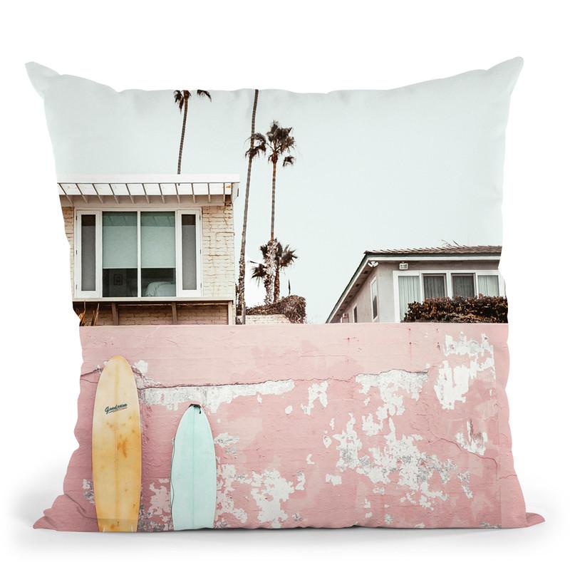 Vacay Throw Pillow By Sisi And Seb