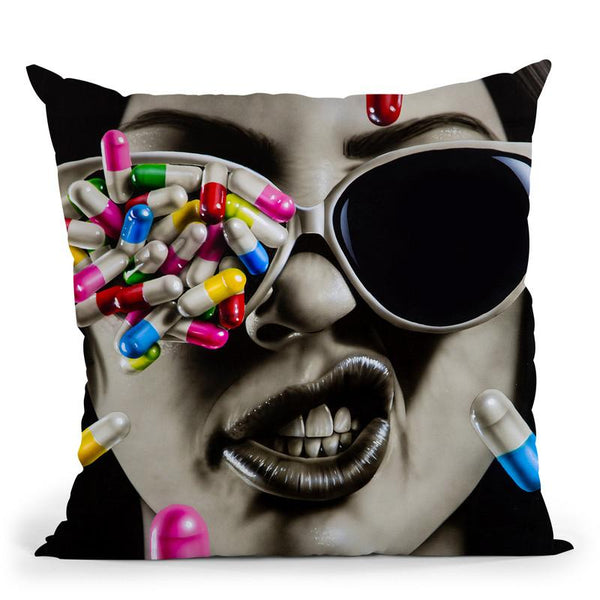 Love Is A Harddrug To Quit Throw Pillow By Scott Rohlfs