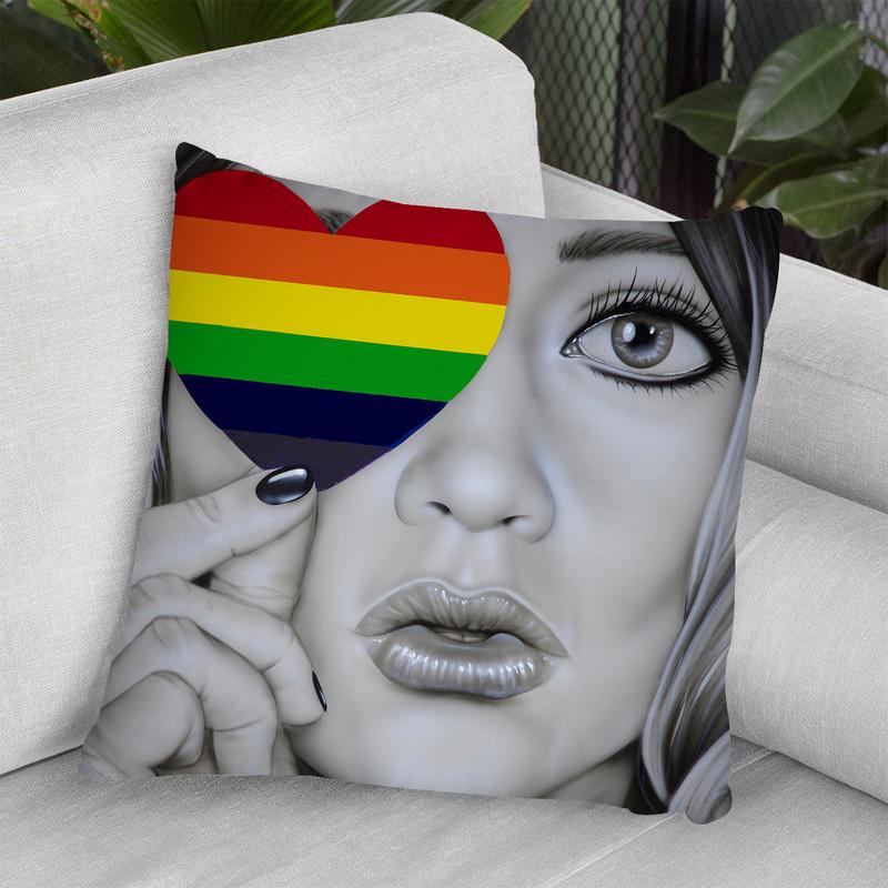 Love Is Love Throw Pillow By Scott Rohlfs