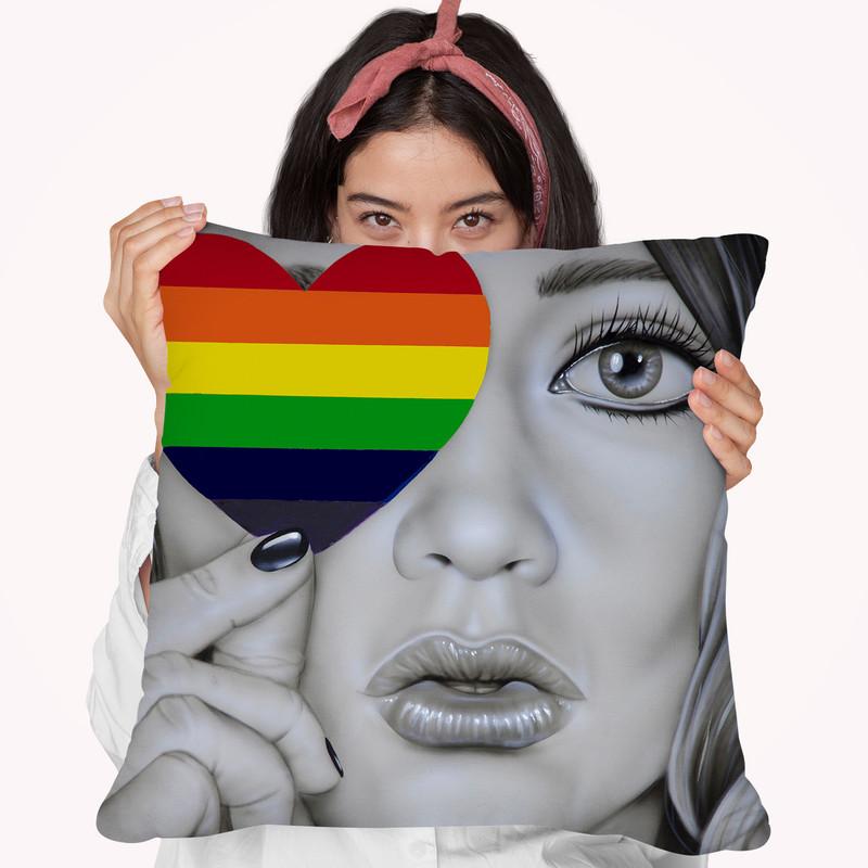 Love Is Love Throw Pillow By Scott Rohlfs