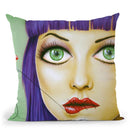 My Lips Are Sealed Throw Pillow By Scott Rohlfs