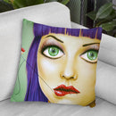 My Lips Are Sealed Throw Pillow By Scott Rohlfs