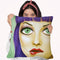 My Lips Are Sealed Throw Pillow By Scott Rohlfs