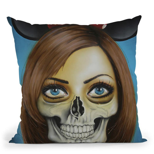Smiling On The Inside Throw Pillow By Scott Rohlfs