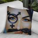 The Soul Has Nogender Throw Pillow By Scott Rohlfs