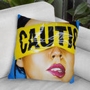 Cautionary Tale Throw Pillow By Scott Rohlfs