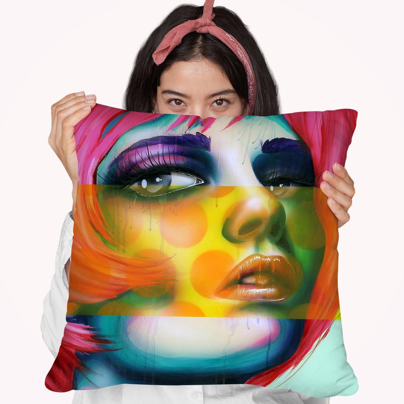 A Beautiful Indifference Throw Pillow By Scott Rohlfs