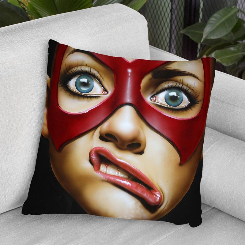 Crooked Smile Throw Pillow By Scott Rohlfs