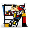 Delirium Throw Pillow By Scott Rohlfs