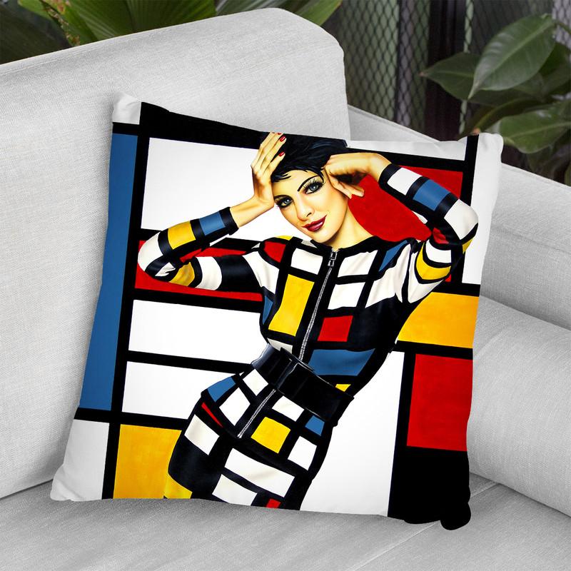 Delirium Throw Pillow By Scott Rohlfs