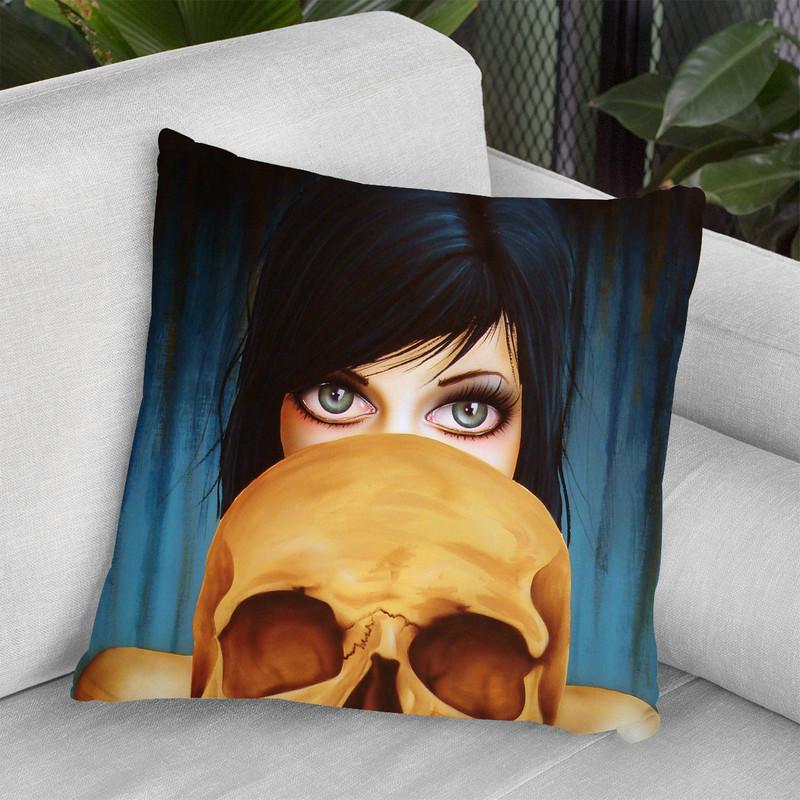 Destroy Yourself Throw Pillow By Scott Rohlfs