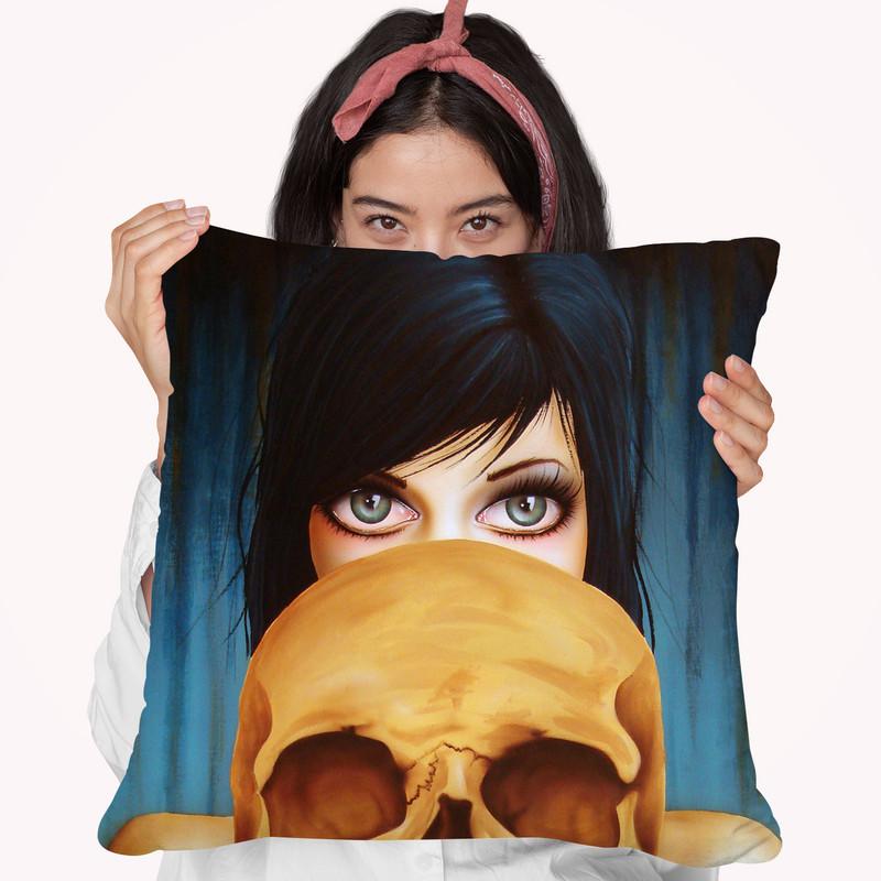 Destroy Yourself Throw Pillow By Scott Rohlfs