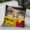 Easy Reading Throw Pillow By Scott Rohlfs
