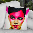 Face The Day Throw Pillow By Scott Rohlfs