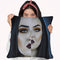 Frayed In Doubt Throw Pillow By Scott Rohlfs