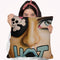 Hot Throw Pillow By Scott Rohlfs