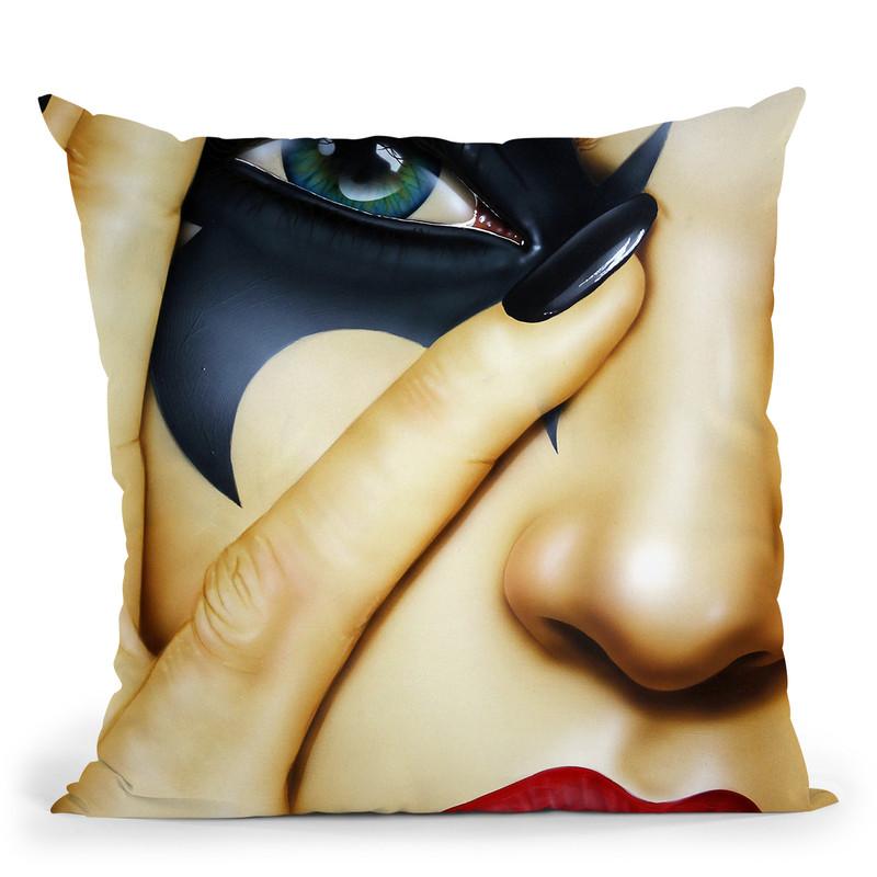 I Knew You Were Trouble Throw Pillow By Scott Rohlfs