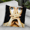 Love Hate Throw Pillow By Scott Rohlfs