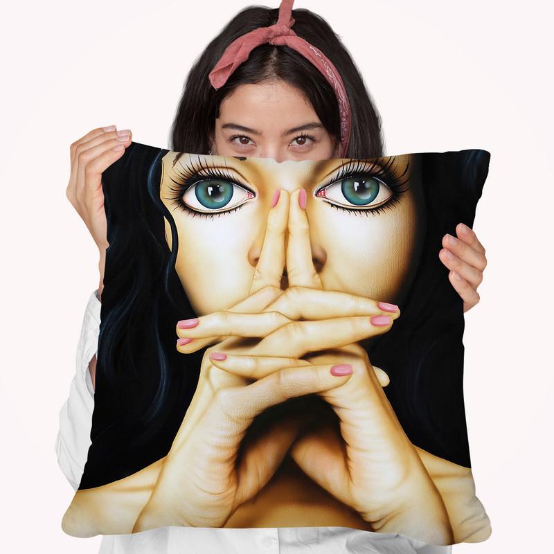 Love Hate Throw Pillow By Scott Rohlfs