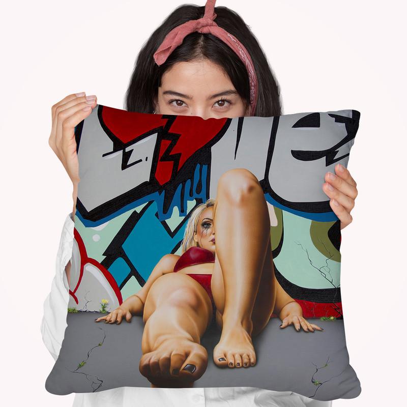 Love Hurts Throw Pillow By Scott Rohlfs