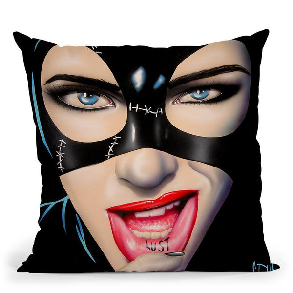 Lust Throw Pillow By Scott Rohlfs