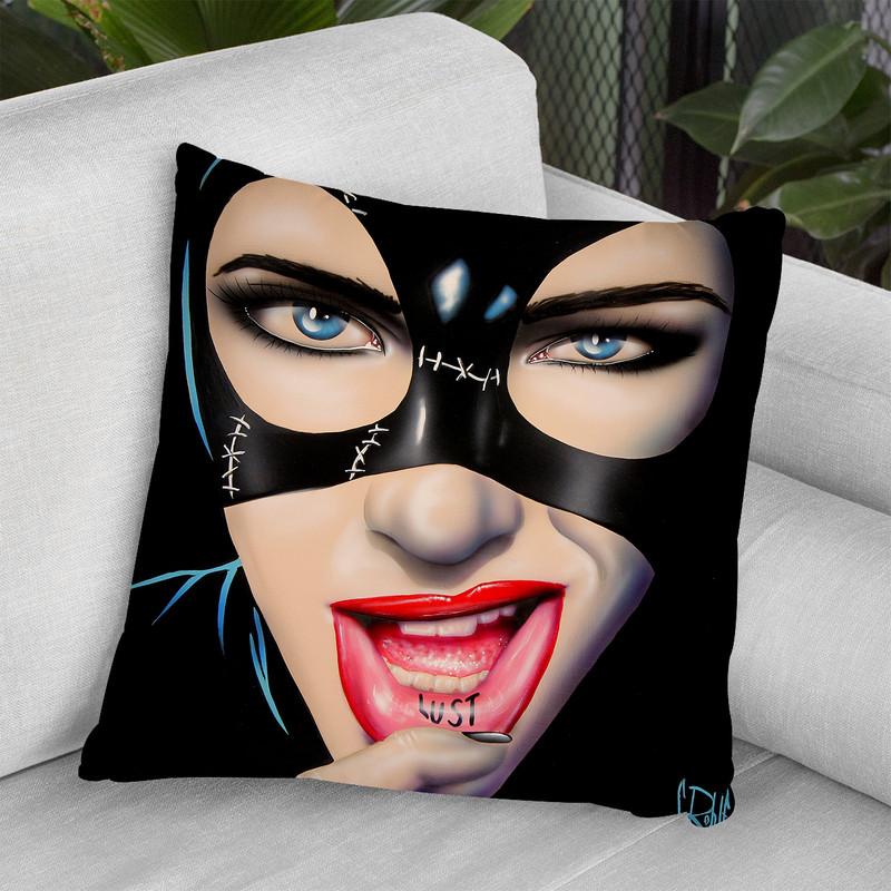 Lust Throw Pillow By Scott Rohlfs