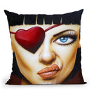 Memories Of A Broken Heart Throw Pillow By Scott Rohlfs