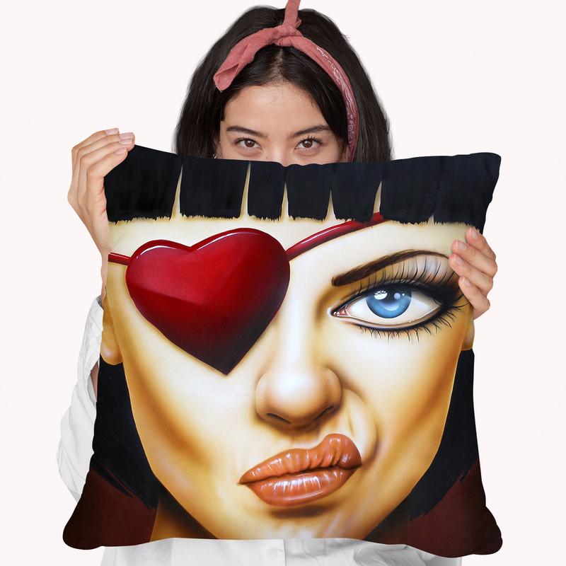 Memories Of A Broken Heart Throw Pillow By Scott Rohlfs